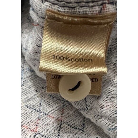 True Grit Button Up Shirt Mens Large Blue Red Plaid Flannel Long Sleeve Western - Picture 11 of 15